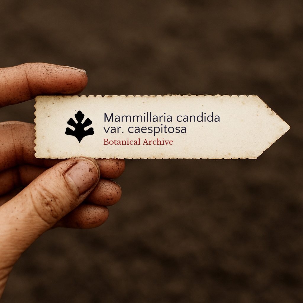 Mammillaria candida var. caespitosa SEEDS – Rare Cactus SEEDS