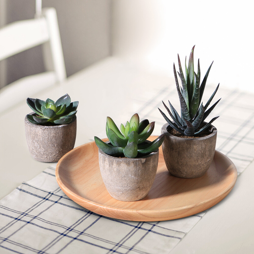 Potted Fake Plant Potted Fake Artificial Flower Small Fake Plants