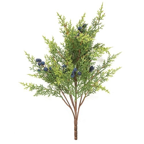 New Primitive Winter BLUE BERRY CEDAR PINE BUSH Pick Stems