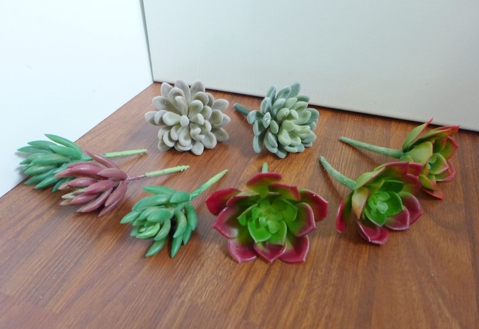 8 Artificial mini plants unkillable Succulents Grass Home Garden Decoration