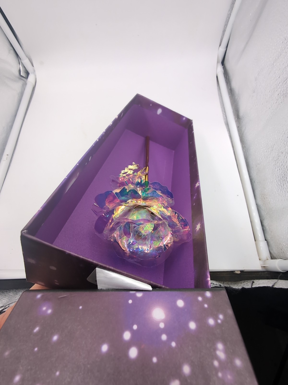 Love 24K Golden Rose For Birthday/Anniversary/Etc With Flashing LED Light