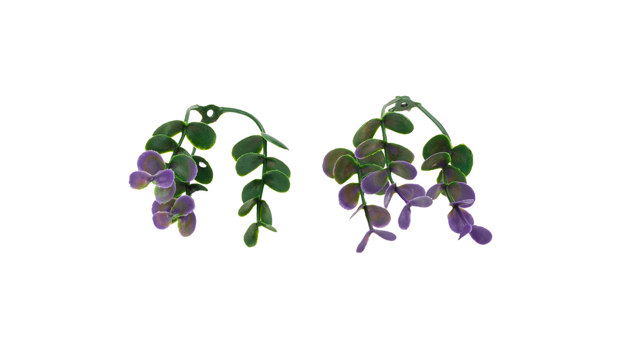 Emerald Artificial Greenery – Artificial Ivy Panel (Box) Purple Buxus