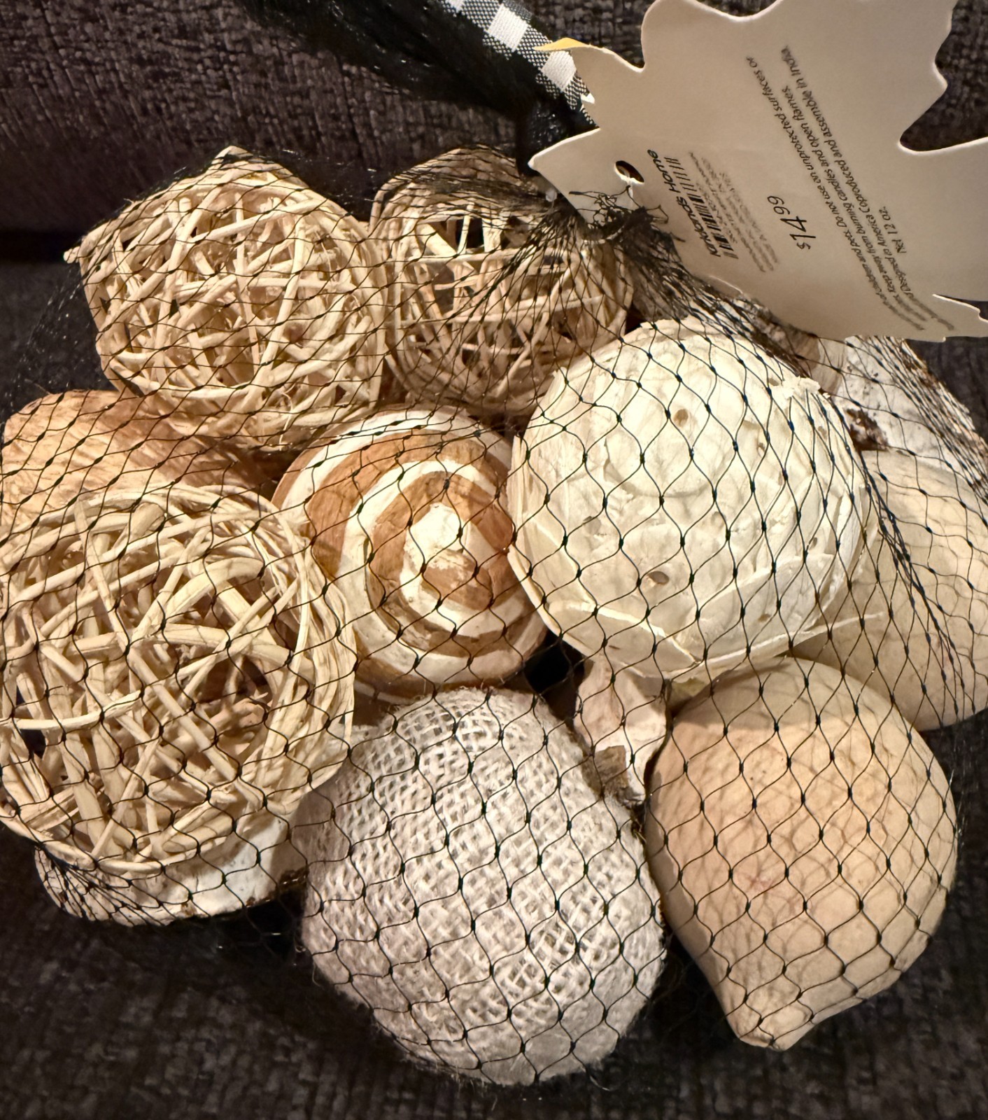 NEW Fall Decor White Pumpkin Vanilla Fragranced Botanicals Kirkland’s Home