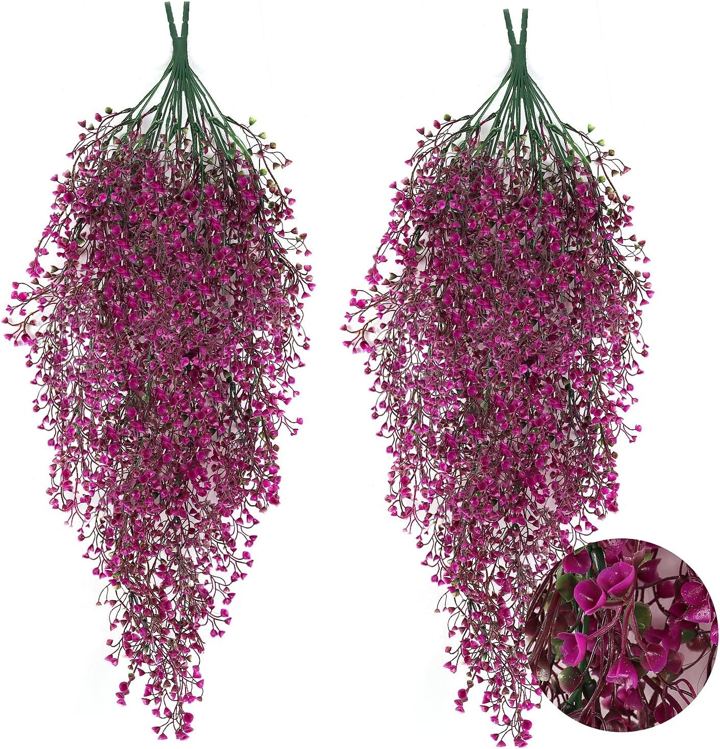 Artificial Ivy Leaf Plants Fake Hanging Garland Vine In/Outdoor Home Decors 80cm