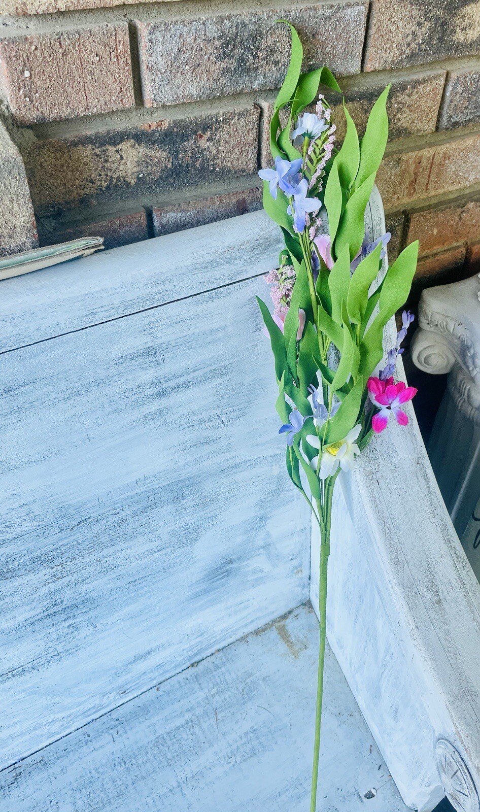 Spring Festival Flower & Herb Spray, 30”