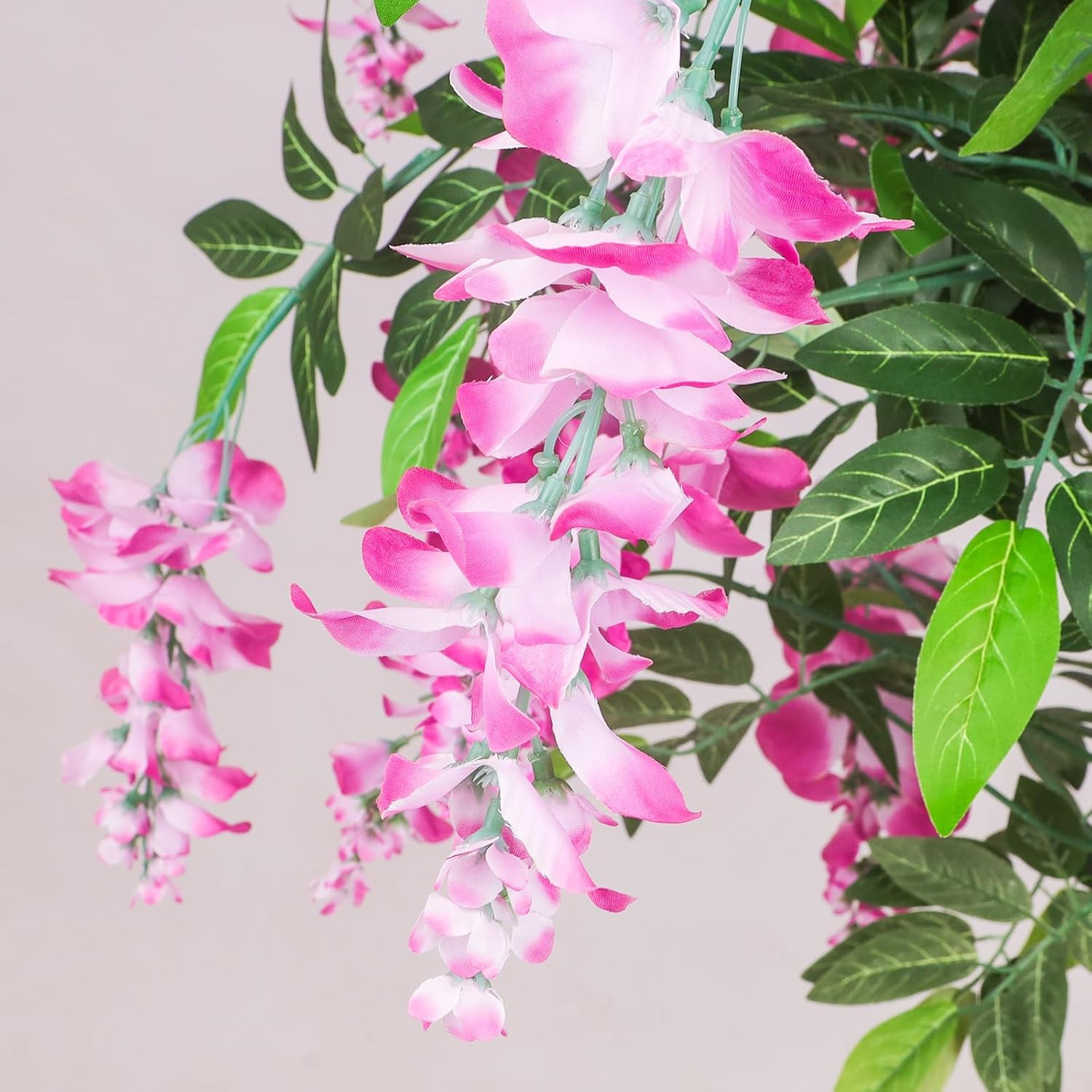 6Ft Wisteria Artificial Tree in Seagrass Basket for Home & Office Decor