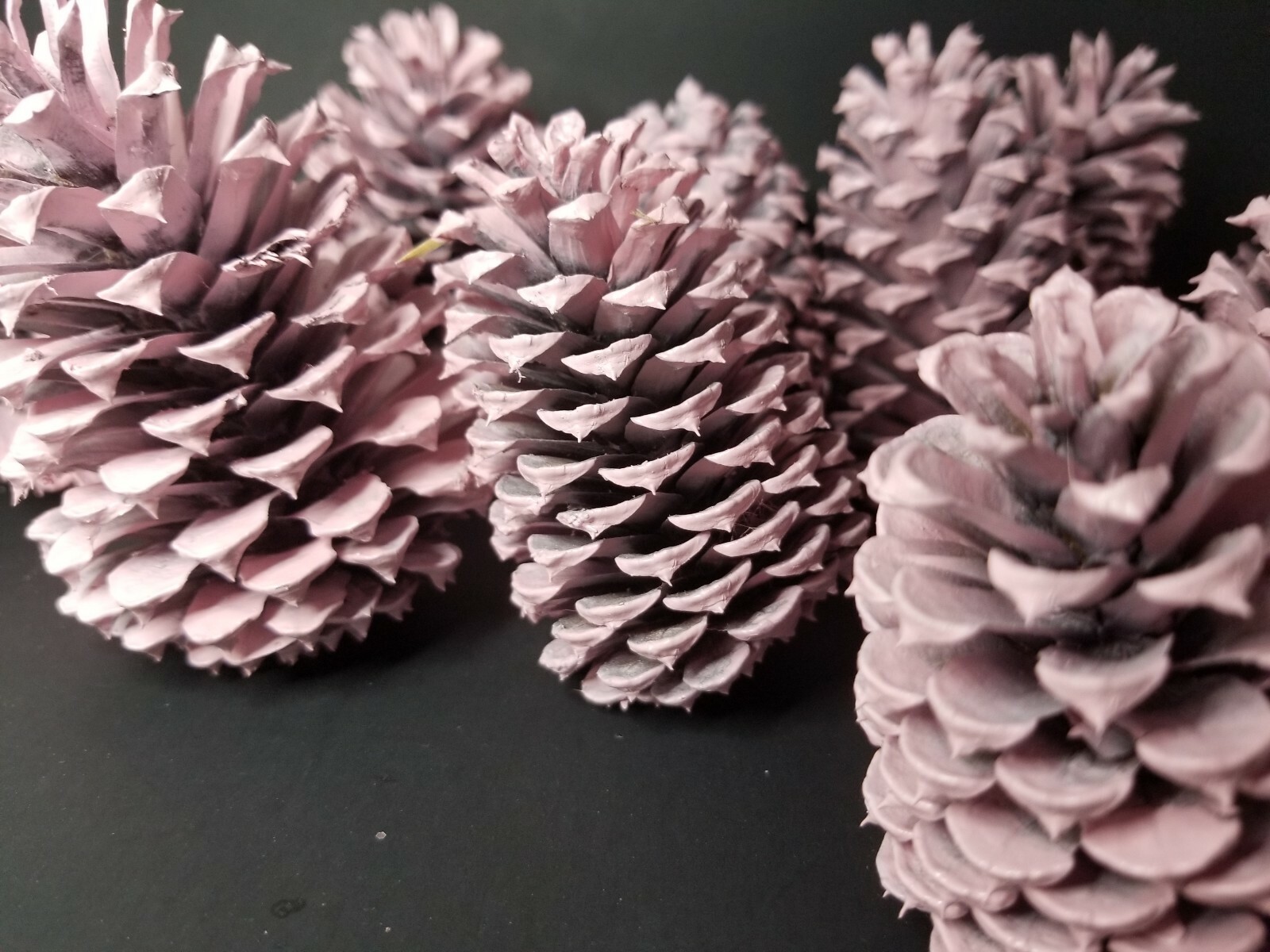 🎅15 Pink Pine Cones Hand Painted All Natural Premium Quality Cones