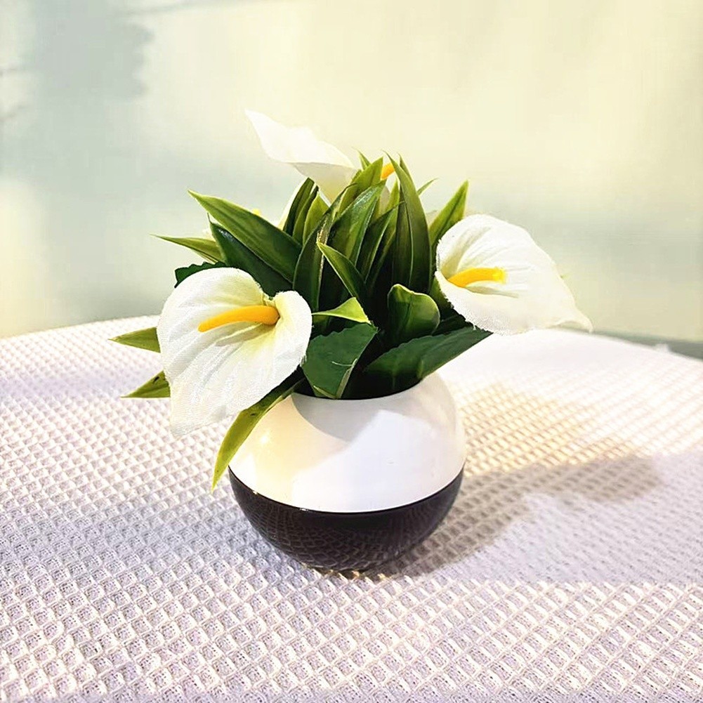 Artificial Calla for lily Simulation Flower for Minimalist Modern Decor Style