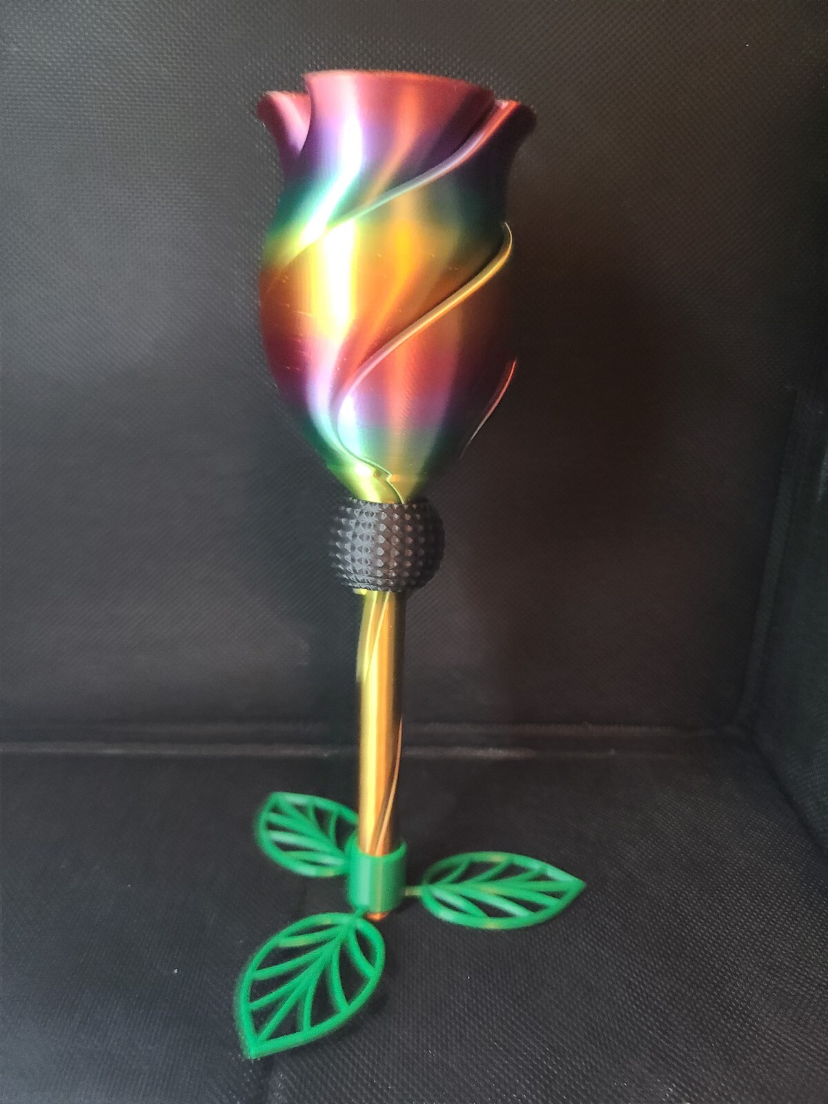 Valentines Day Twisted Rose Fidget Gift Mothers Day 3D Printed Love Unique Cute