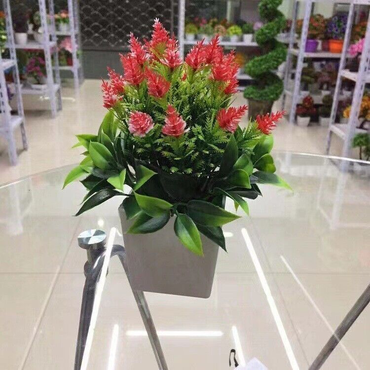 Artificial Faux Plants Tree In Pot Garden Home Indoor Outdoor Office Decoration