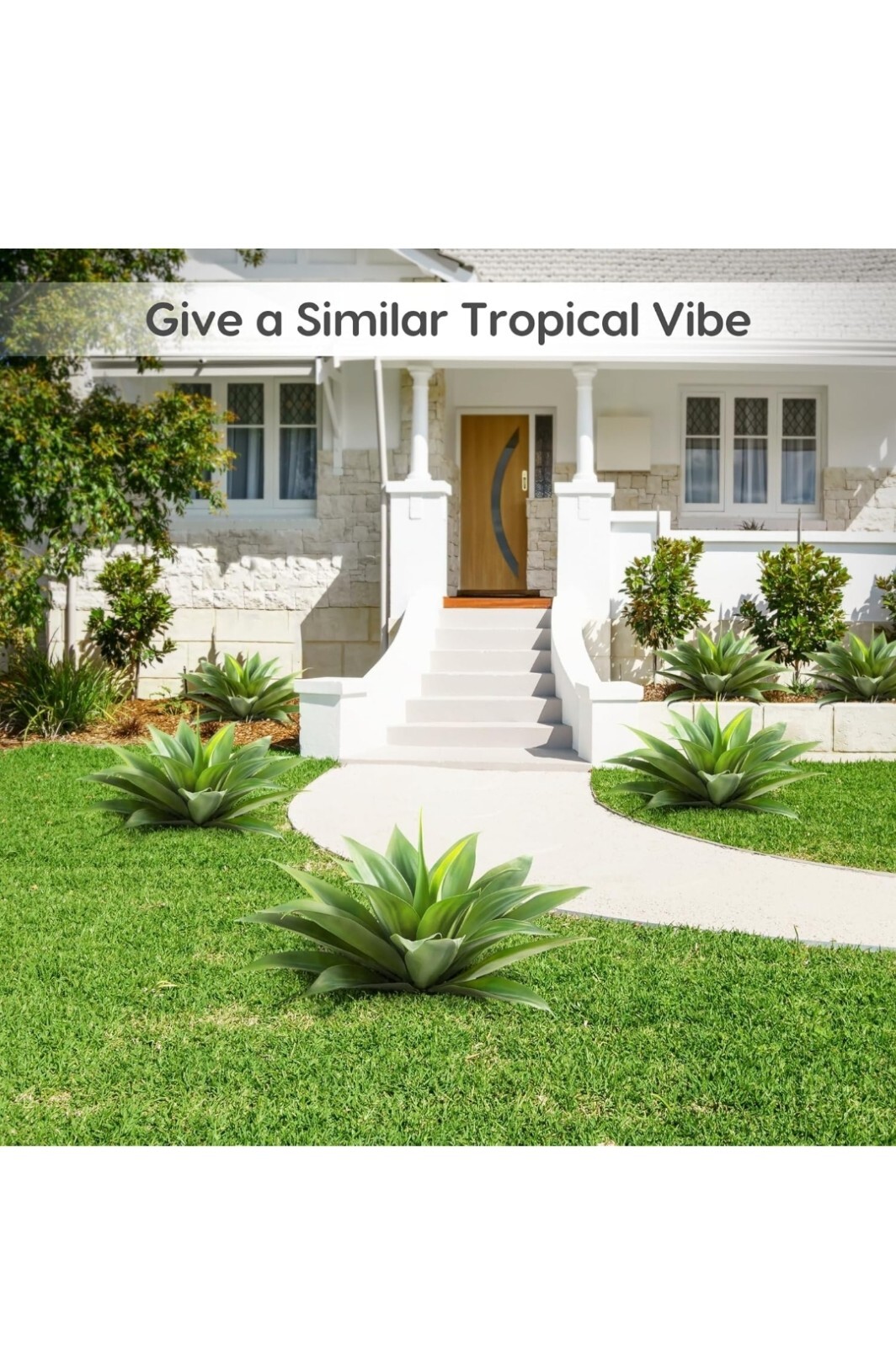 Velener Artificial Agave Succulent Plant 28 Inches Big Size