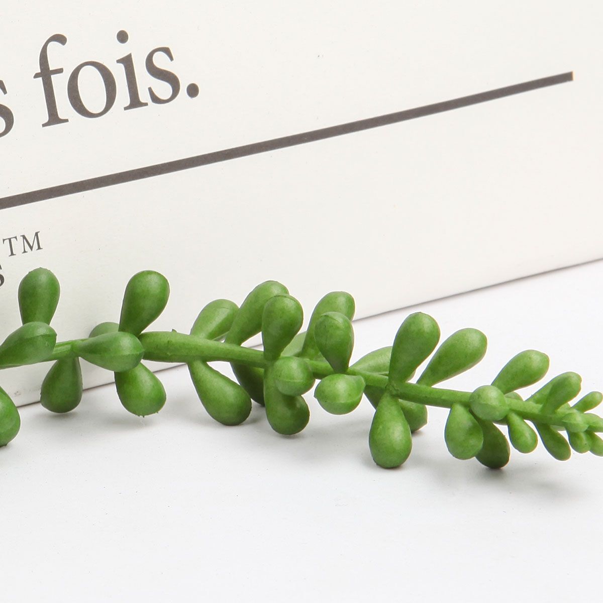 1/2Pack Artificial Hanging Plant Fake Succulent String Pearl Wedding Home Decor