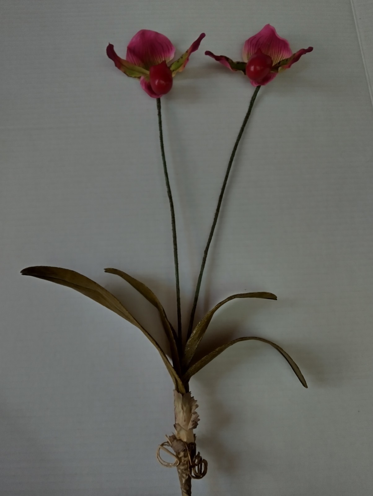 Artificial Paphiopedilum Lady Slipper Orchid