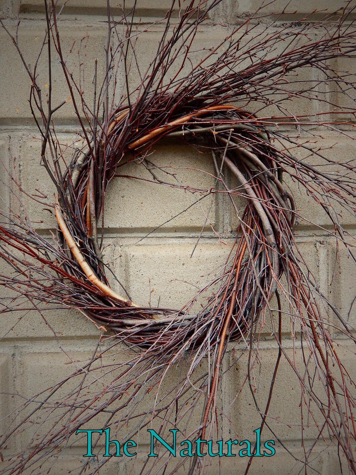 15” Birch Twig Wreath Made To Order Primitive Cottage Core Farmhouse