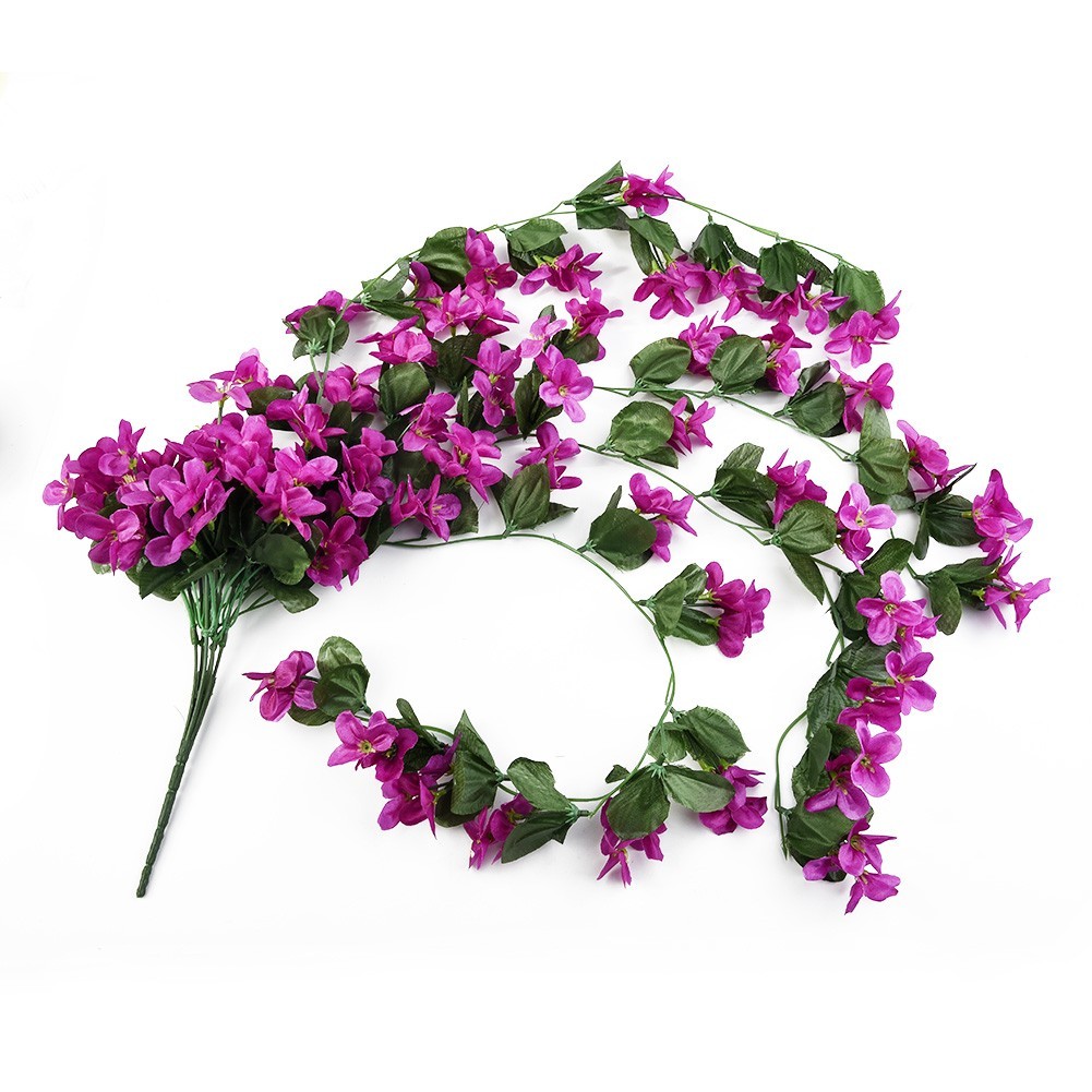Artifical Fake Flowers Ivy Vine Hanging Garland Plants Wedding Home Indoor Decor