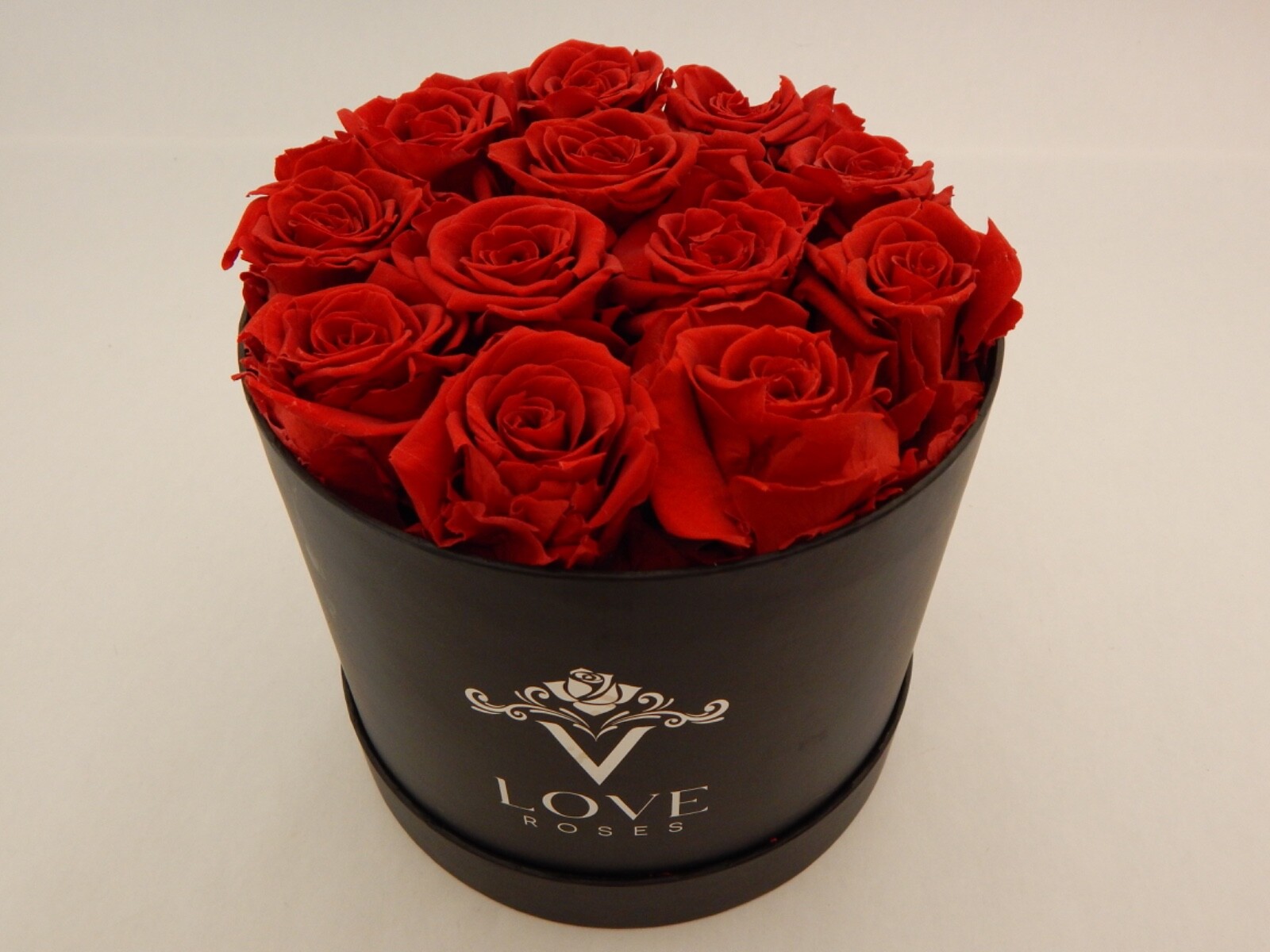 VLove® Forever Preserved Roses in a Box Real Forever Flowers Eternal Rose Red