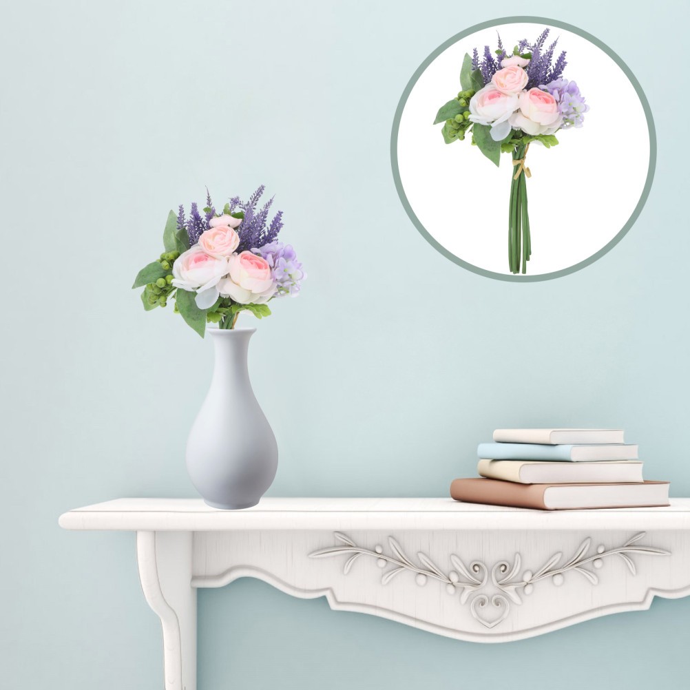 Table Decorations Artificial Flower Flowers for Wedding Roses Bouquet