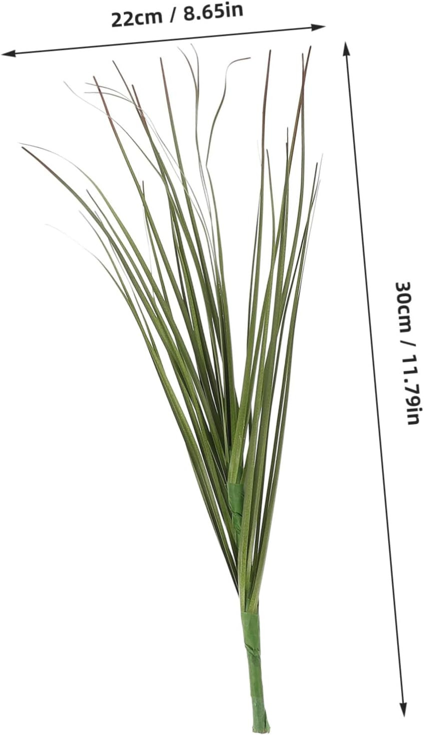 12Pcs Artificial Grass, 11.79In Fake Grass Artificial Shrub Plants, Tall Plants