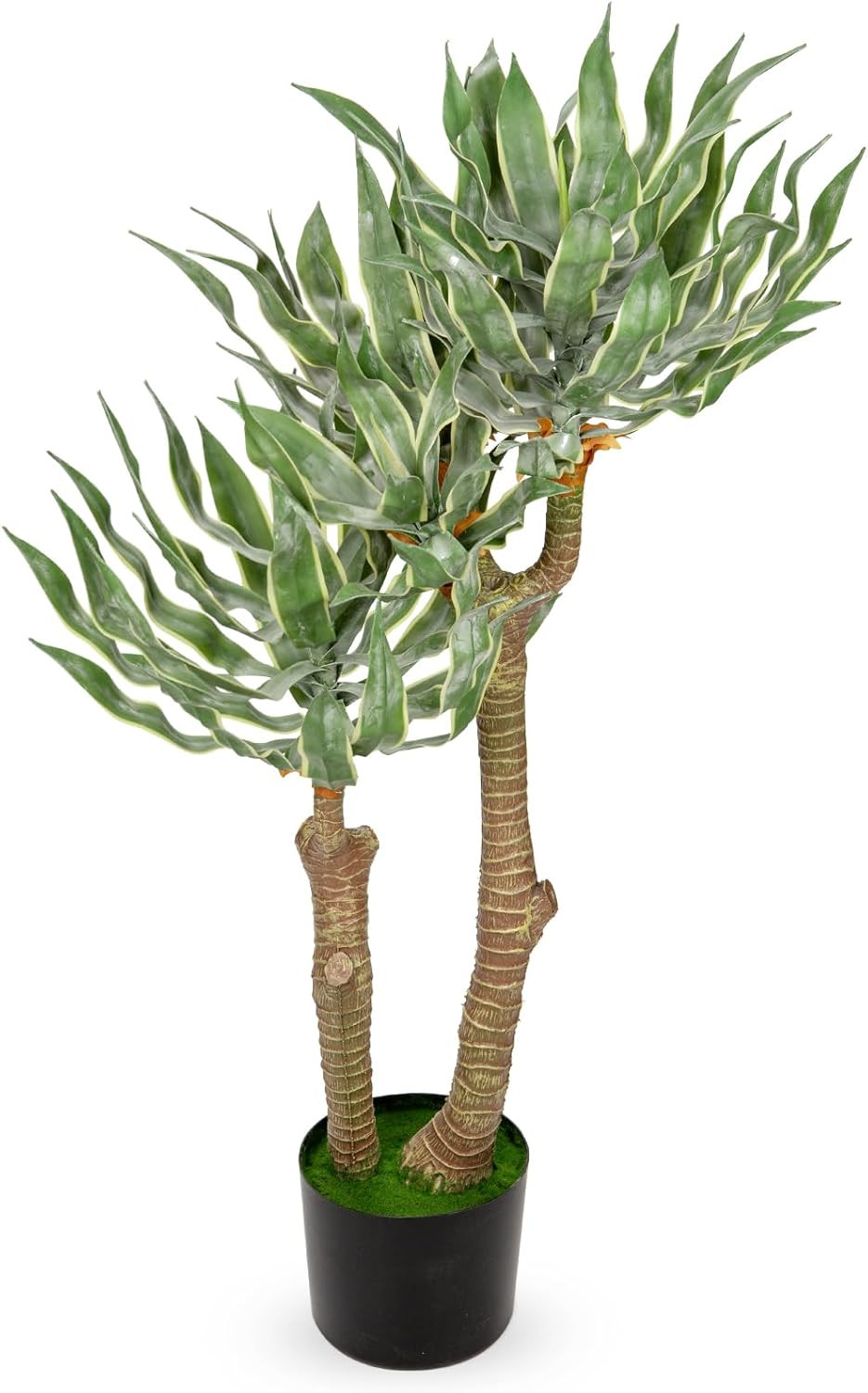 3Ft Tall Artificial Agave Plant – Large Faux Yucca for Home Office Décor