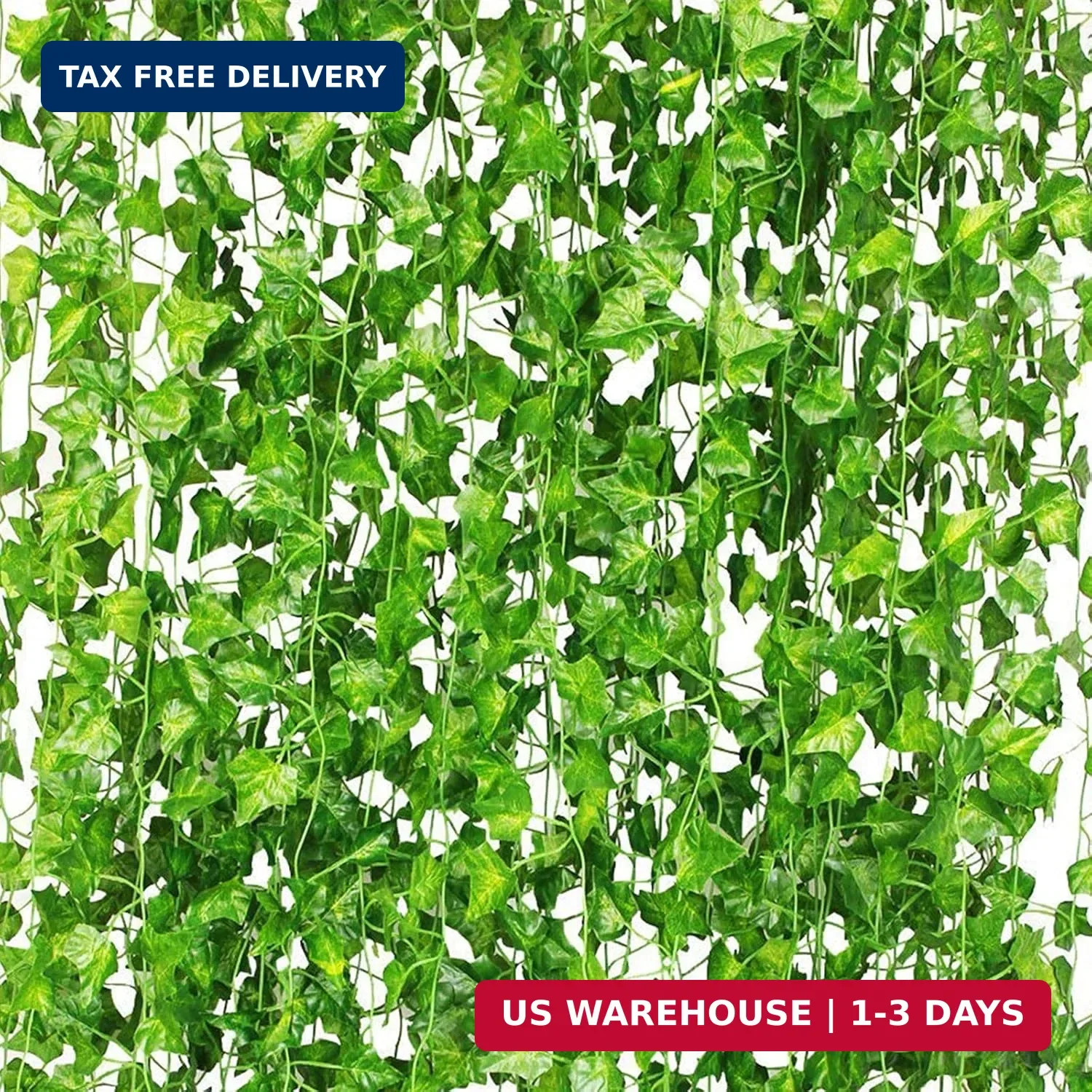 24 Pack 168Ft Artificial Ivy Fake Vines,Ivy Garland Greenery Garland Fake Hangin