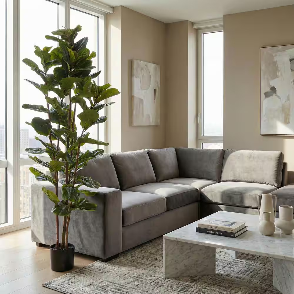 72 In. Artificial Fiddle Leaf Fig Tree