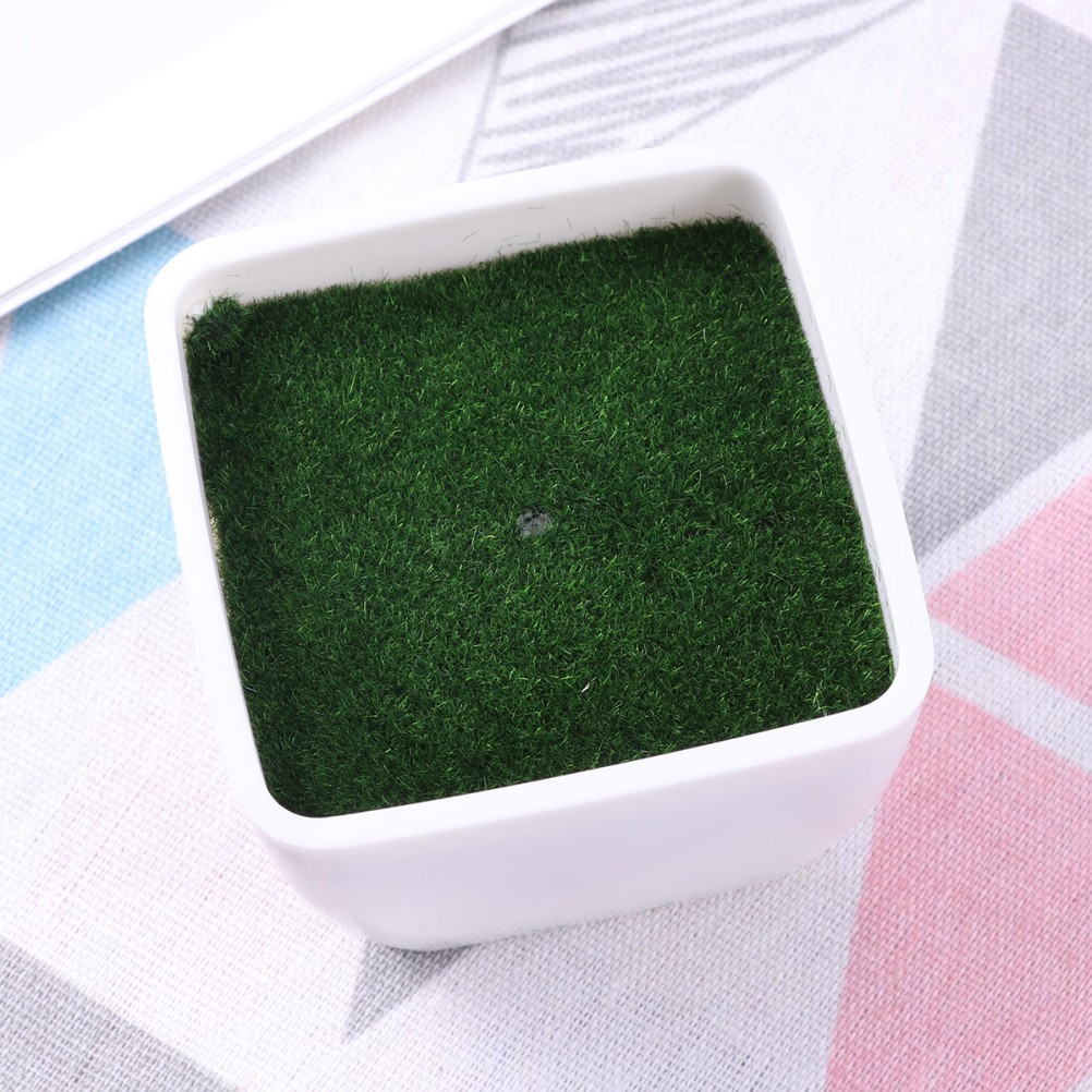 Flower Pot White Foam for School Projects 1Pcs 3.1×3.1×2.4in