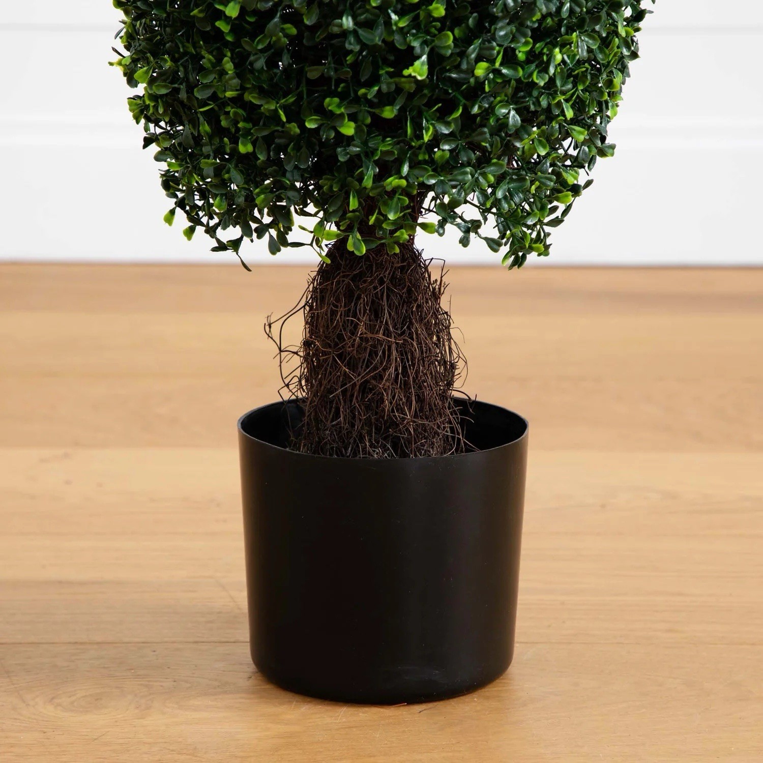 4’ Artificial Boxwood Topiary Cone Tree UV (Indoor/Outdoor). Retail $229
