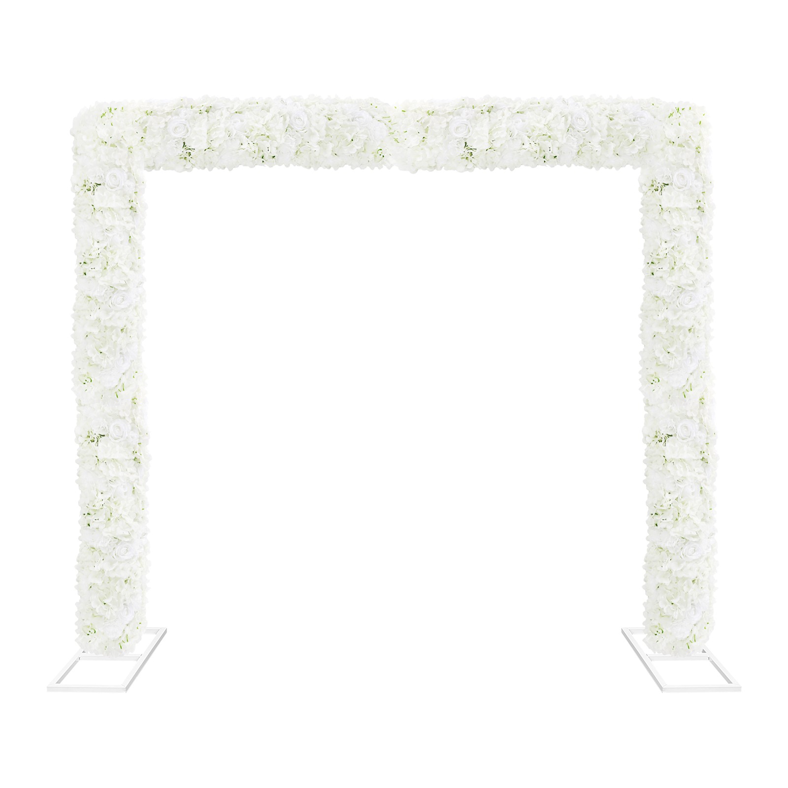 White Artificial Flowers for Home Party Wedding,Artificial Silk Flowers Row,HOT!