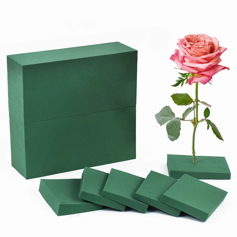 10Pcs 11.5cm Round Floral Foam Bricks for Wedding Party Table Arrangement