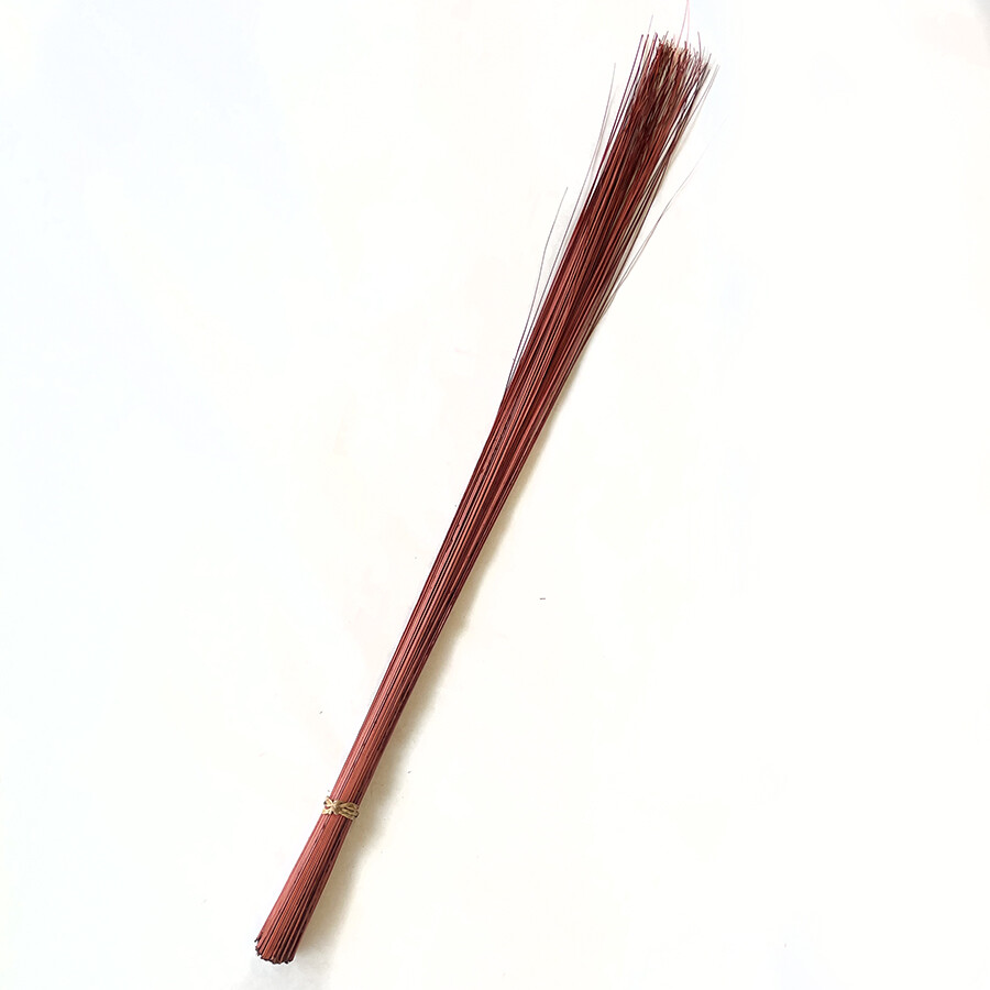 Wispies Pack of 100 Stems 4 ft Burnt Oak
