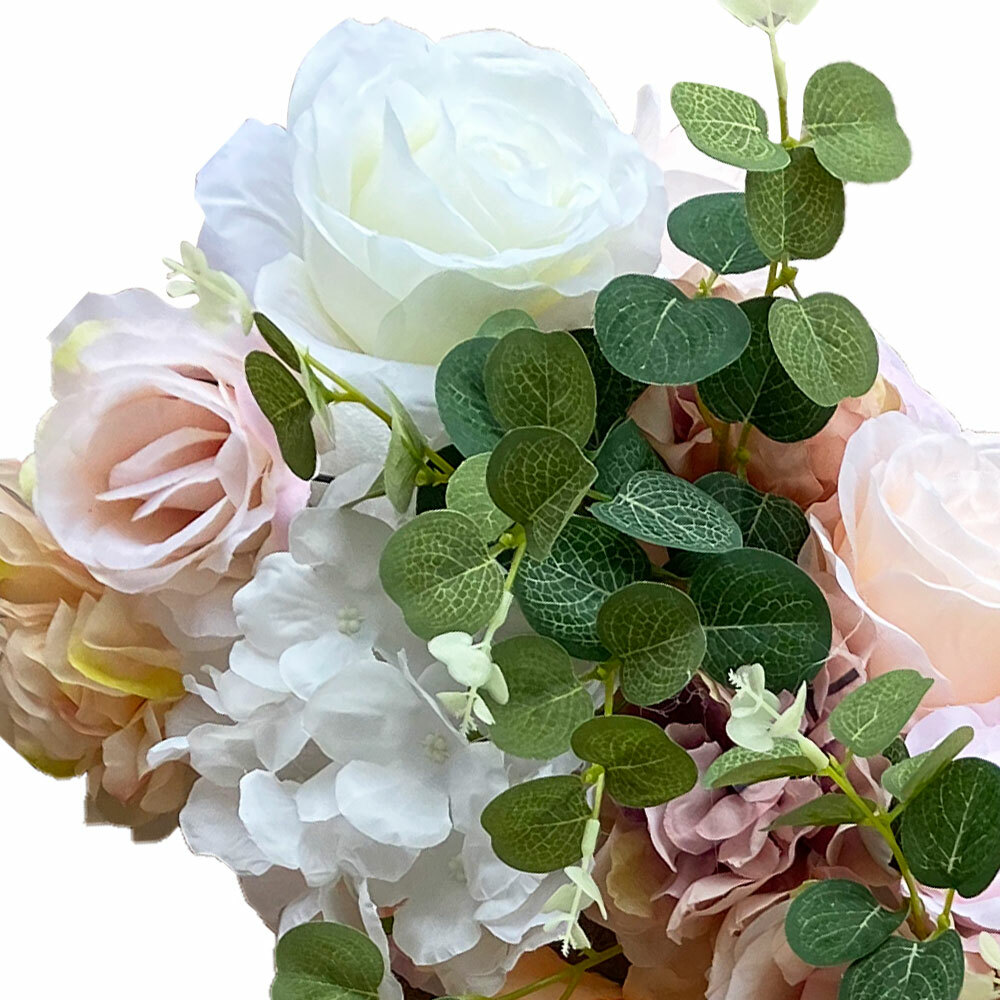 Artificial Flower Row Wedding Arch Flowers Draping Floral Garland Silk Vines New
