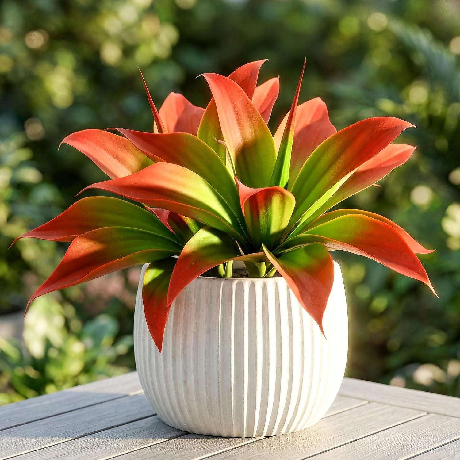 14.2″ Artificial Agave Plants – 2 Pack Faux Greenery for Indoor & Outdoor Decor