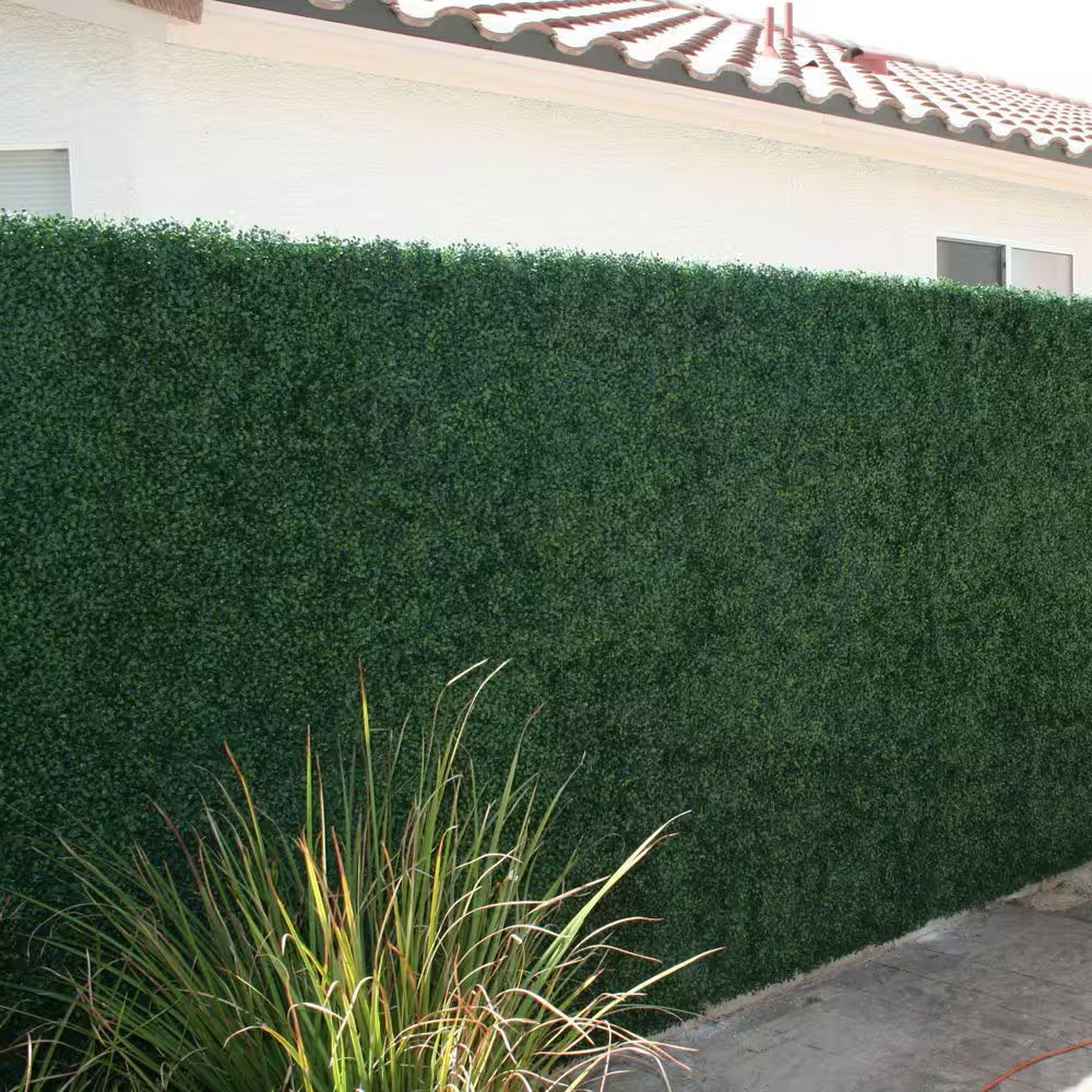 20 In. H X 20 In. W 12 Pcs Artificial Boxwood Panels Boxwood Hedge Greenery Pane