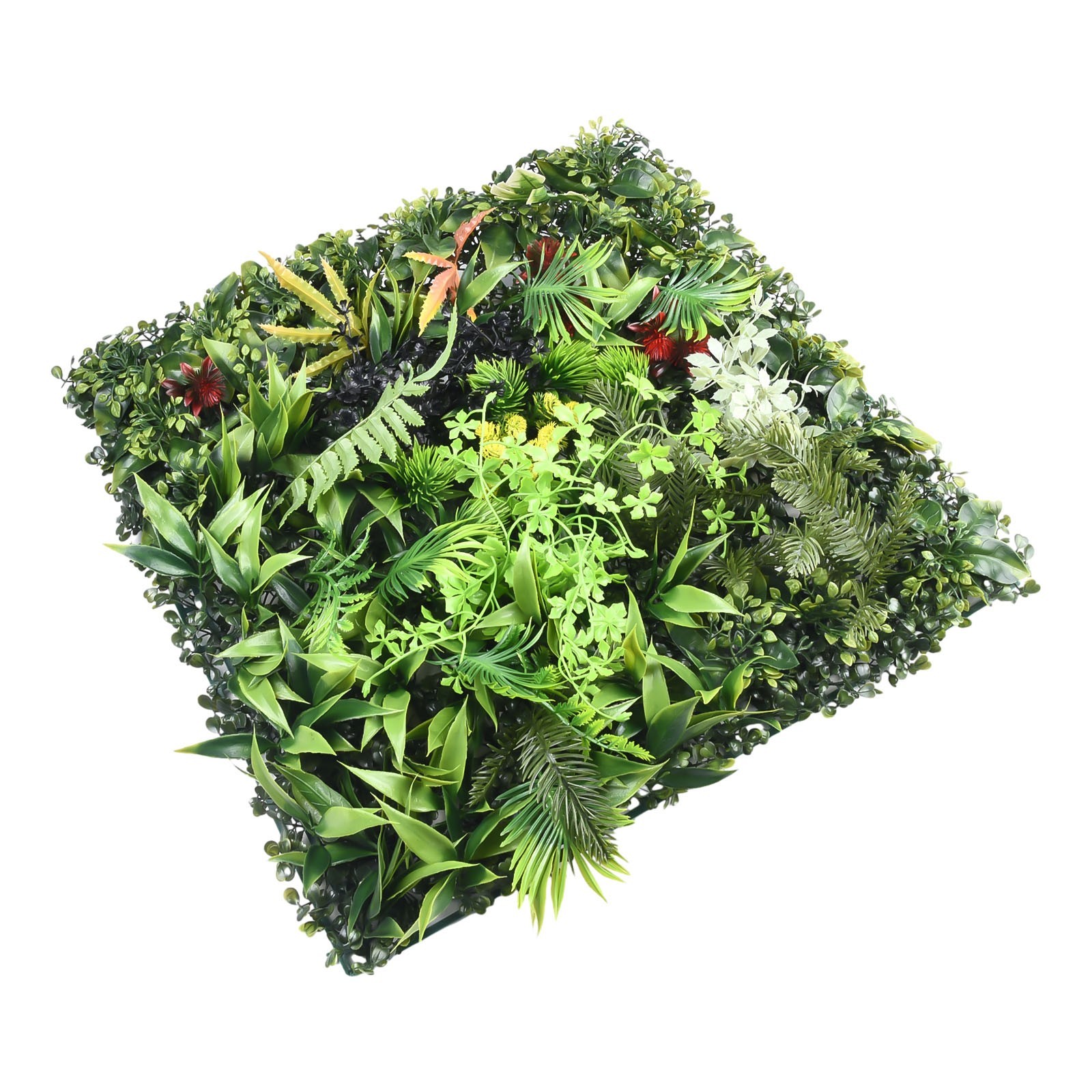 Create a Welcoming with Artificial Green Grass Square Plant
