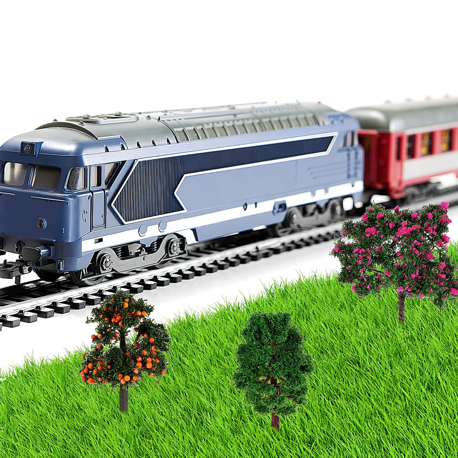 12 PCS Small Miniature Model Trees For DIY Crafts Train Scenery Landscape