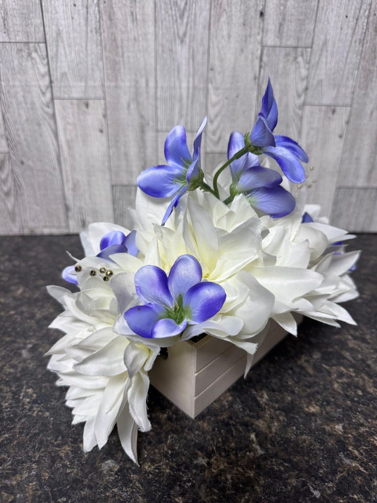 Flower Table Centerpieces – Set of 6 Floral Arrangement Artificial Wedding