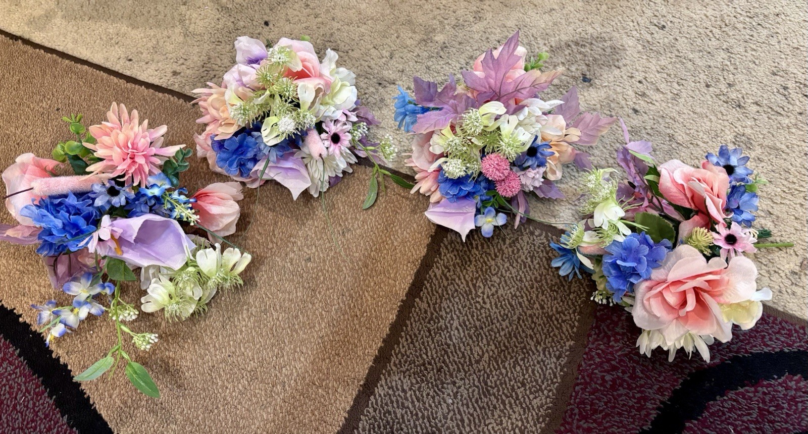 Huge Lot Handmade Floral Decor Home Party Shower bouquets Corsages Wildflowers