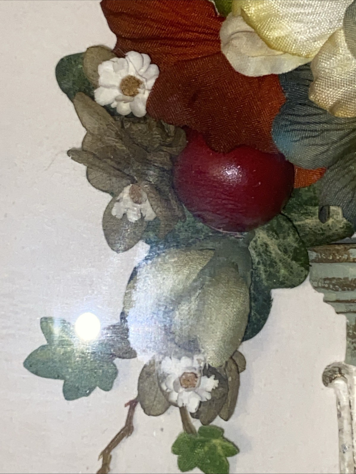 Floral Arrangement Shadowbox In Urn 19×22.5”