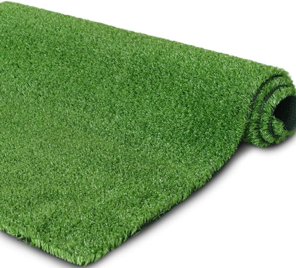 Realistic 5×8 Artificial Turf Mat – Perfect Green Solution for Pets & Gardens