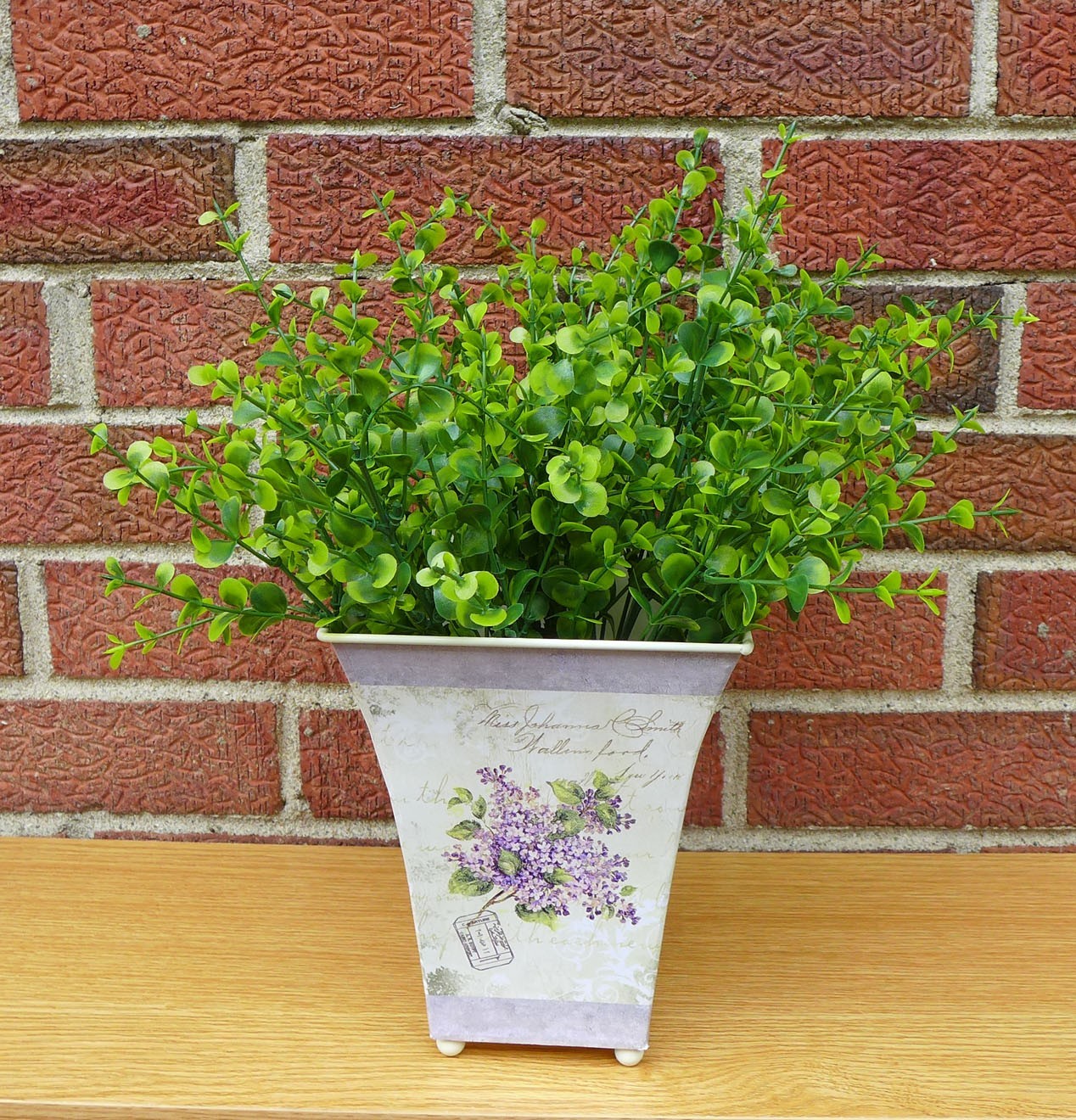 4 Pcs (7 stems Each ) Mini leaf Bushes Artificial Plastic Plants Grass
