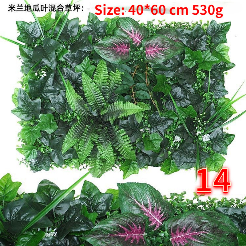 1x Artificial Flower Plant Lawn Grass Carpet Turf DIY Wall Backdrop Landscaping
