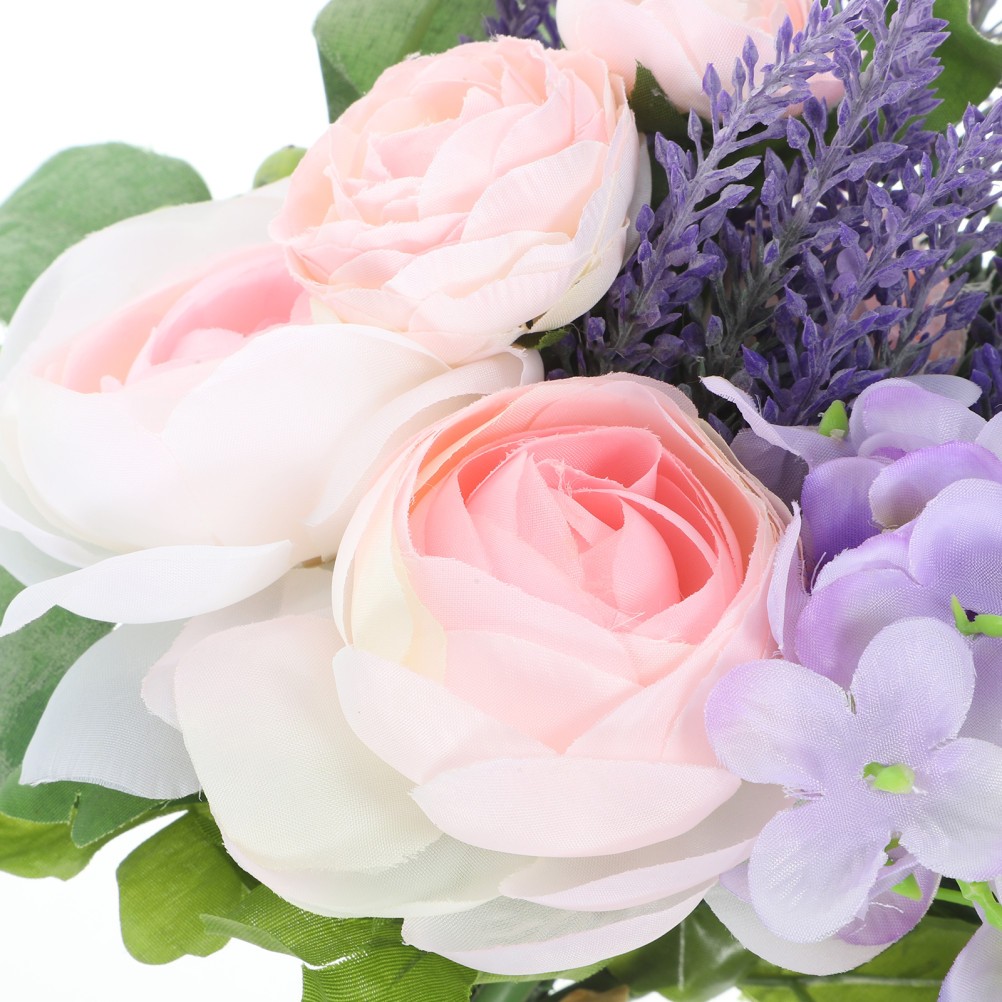 Table Decorations Artificial Flower Flowers for Wedding Roses Bouquet
