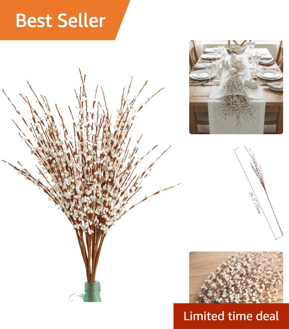 Luxurious 29.5″ Jasmine Artificial Flowers – Ideal for Home & Event Decoration