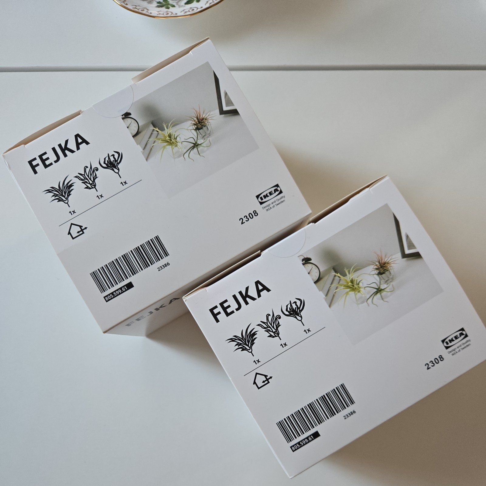 IKEA FEJKA Artificial Plant Set Of 3 Air Plant Selling 2 boxes as a bundle