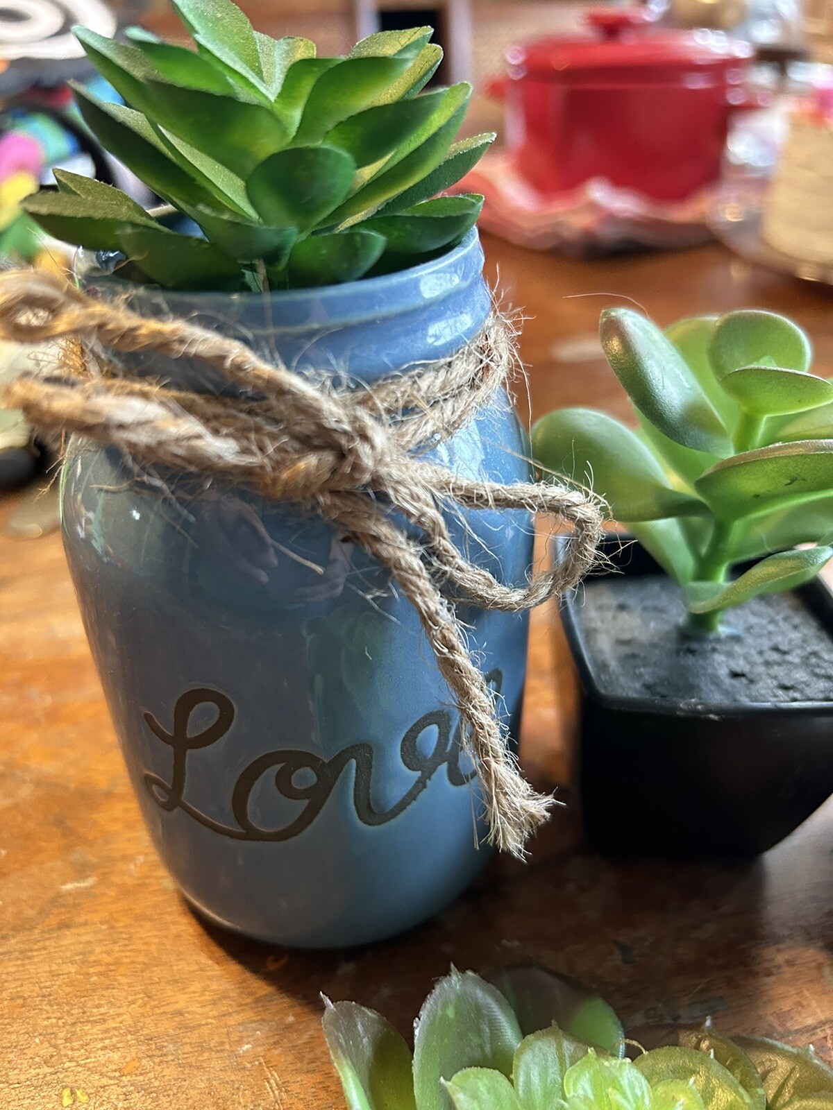 succulent Faux Assortment Small For Tiered Tray Lot