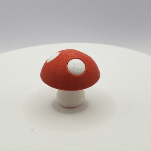 3d printed mushrooms – Set of four