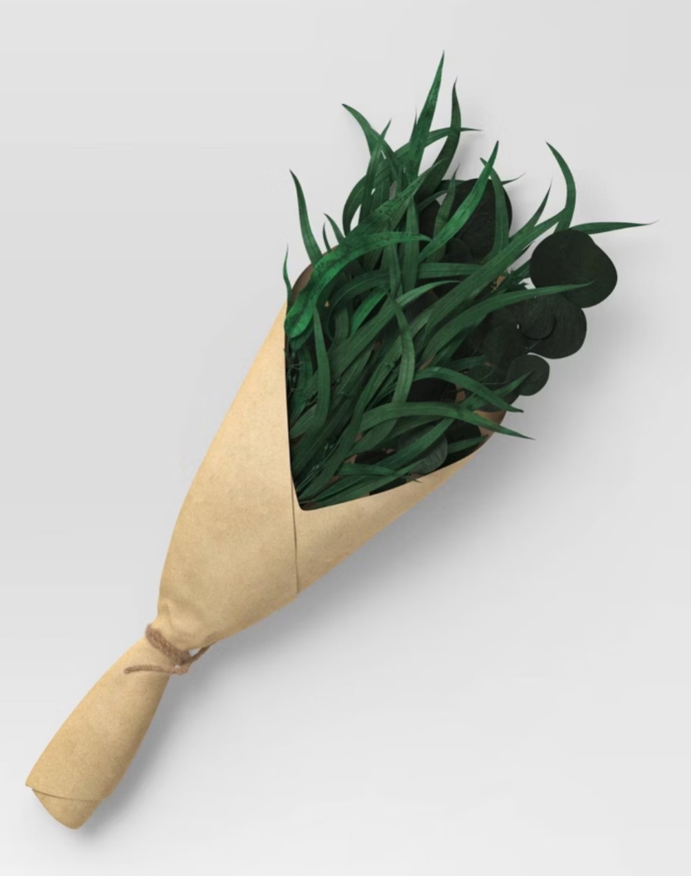 Threshold Holdiay Green leaf preserved bundle Bundle 23″ Eucalyptus