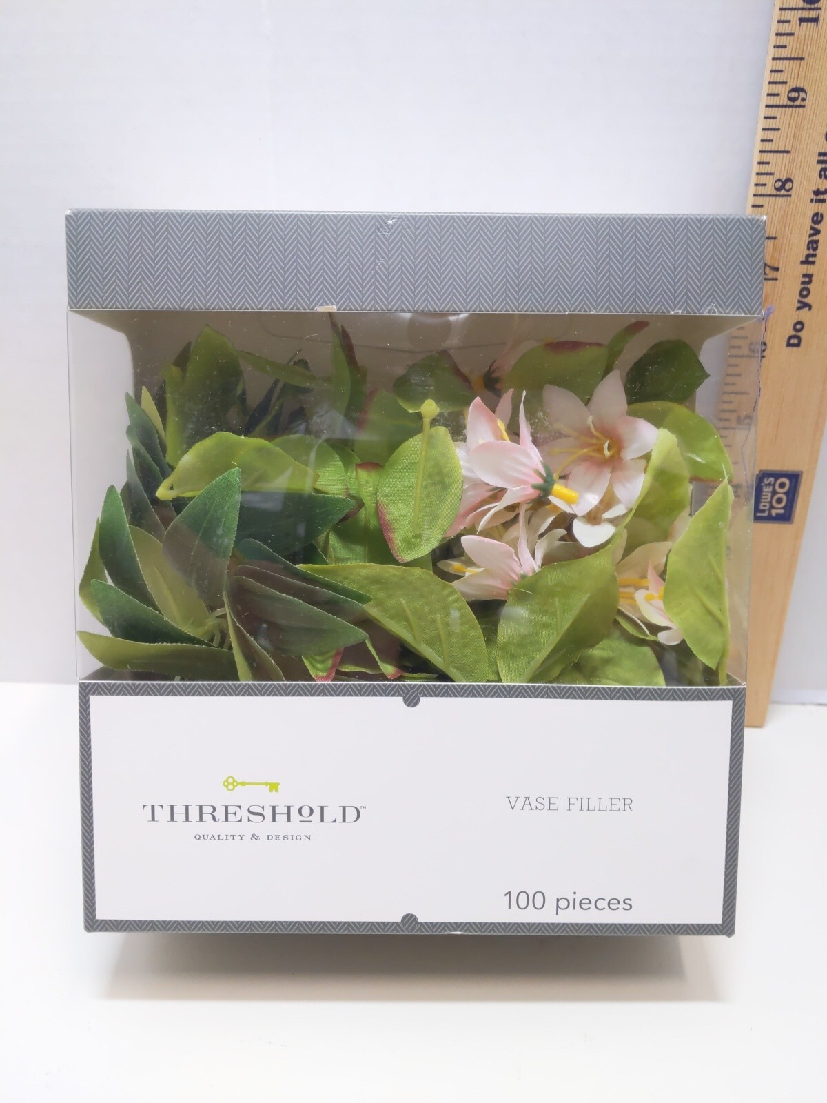 Threshold Vase Filler 100 Piece Set Madonna Lily Greenery Floral Home Decor New