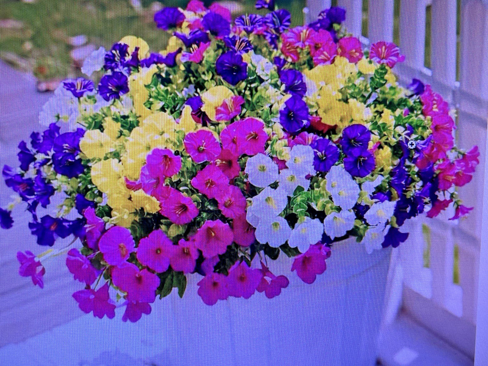 32 Bundles Artificial Flowers for Outdoors Fake UV Resistant Faux Spring