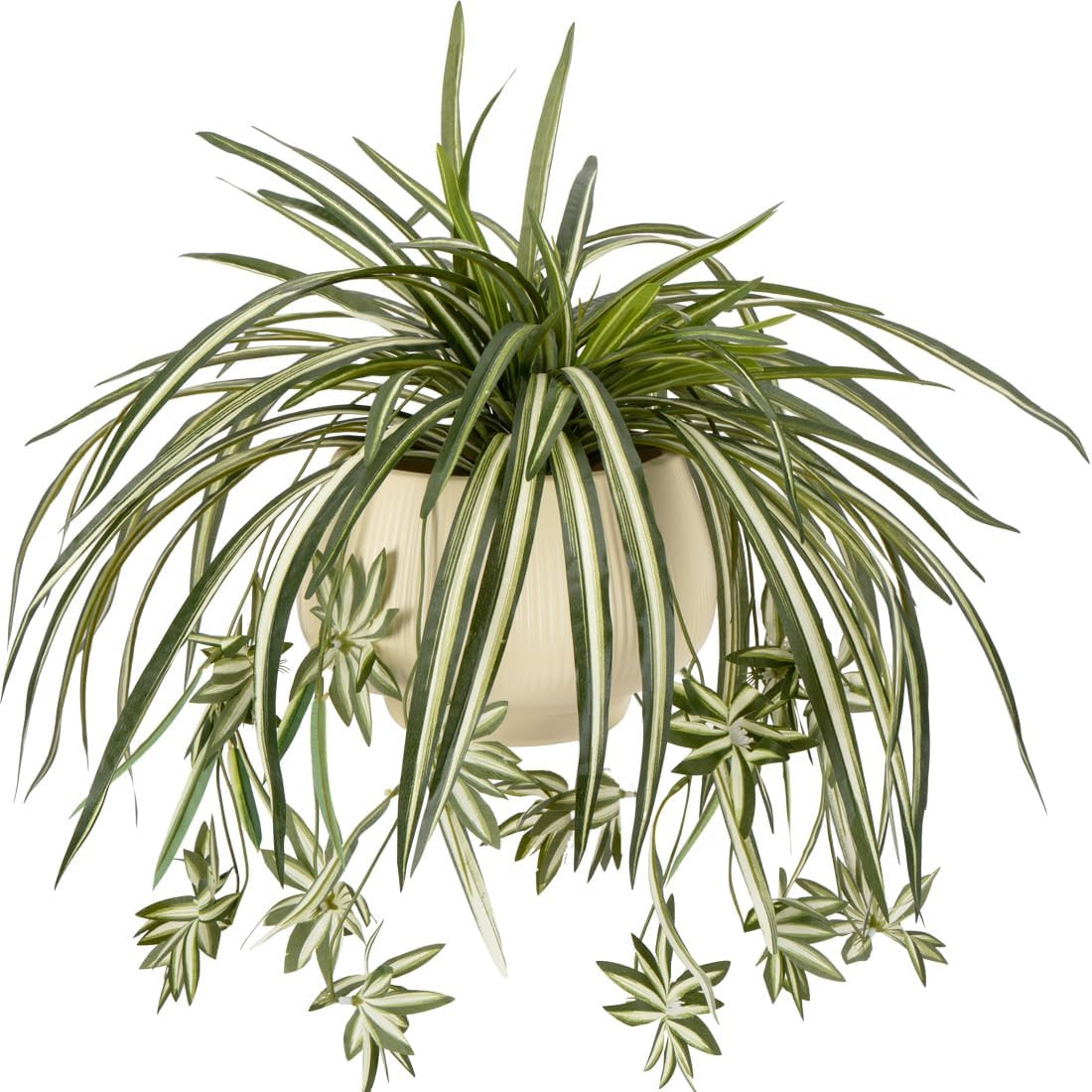 Artificial Spider Plant Silk Faux Chlorophytum Comosum Greenery Fake Spider Hang
